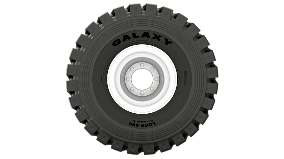 Galaxy LDSR 500: Новый типоразмер шины для бульдозеров и колесных погрузчиков с улучшенным сцеплением и увеличенным сроком службы